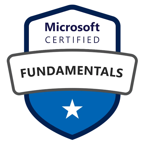 Microsoft Certified Azure Fundamentals logo